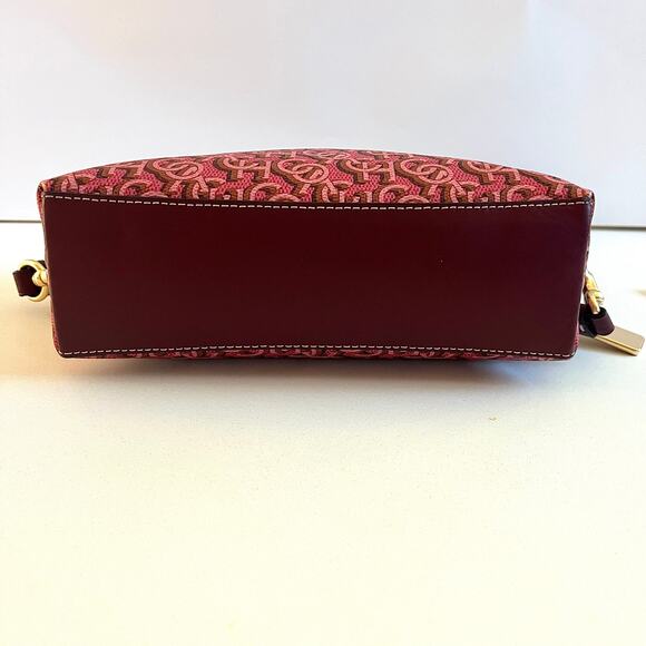 COACH NWT Monogram Madi Crossbody, Sold Out Online, Pink & Maroon - Picture 8 of 10